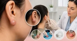 Earring keloid