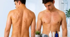 chest and back acne