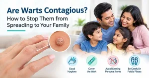 how warts are contagious a per dermatologit